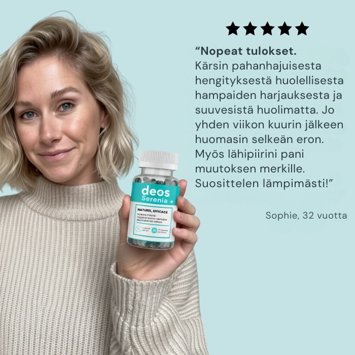 DEOS | Hajua ehkäisevä ravintolisä