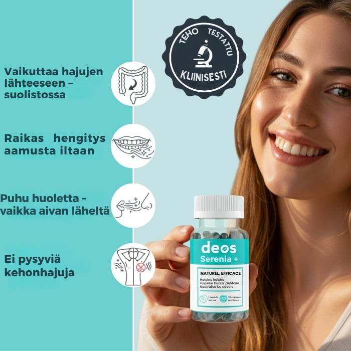 DEOS | Hajua ehkäisevä ravintolisä